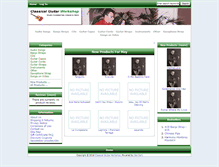 Tablet Screenshot of classicalguitarworkshop.com
